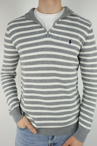 Ralph Lauren trui met kwart rits - S