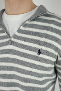 Ralph Lauren trui met kwart rits - S