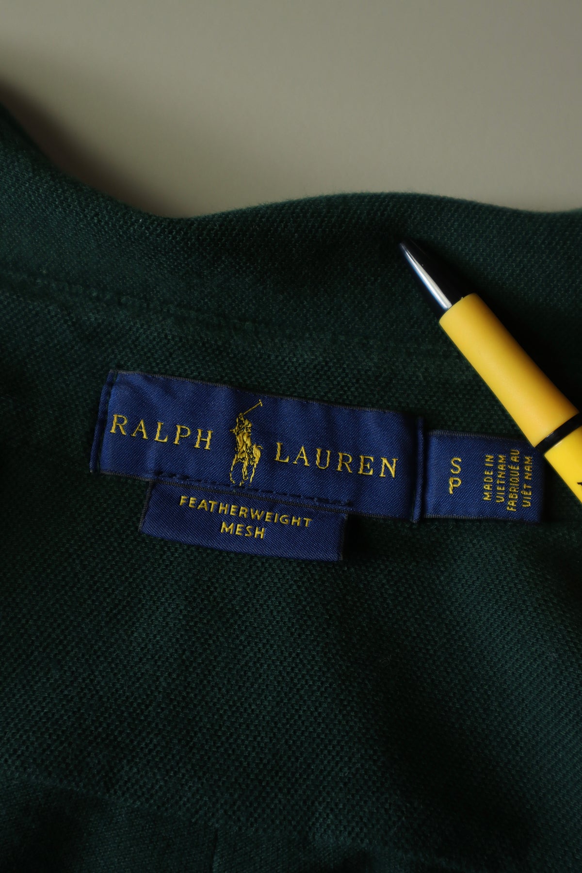 Ralph Lauren overhemd featherweight mesh - S