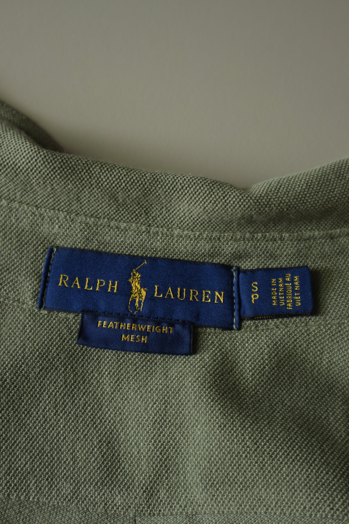 Ralph Lauren overhemd featherweight mesh - S
