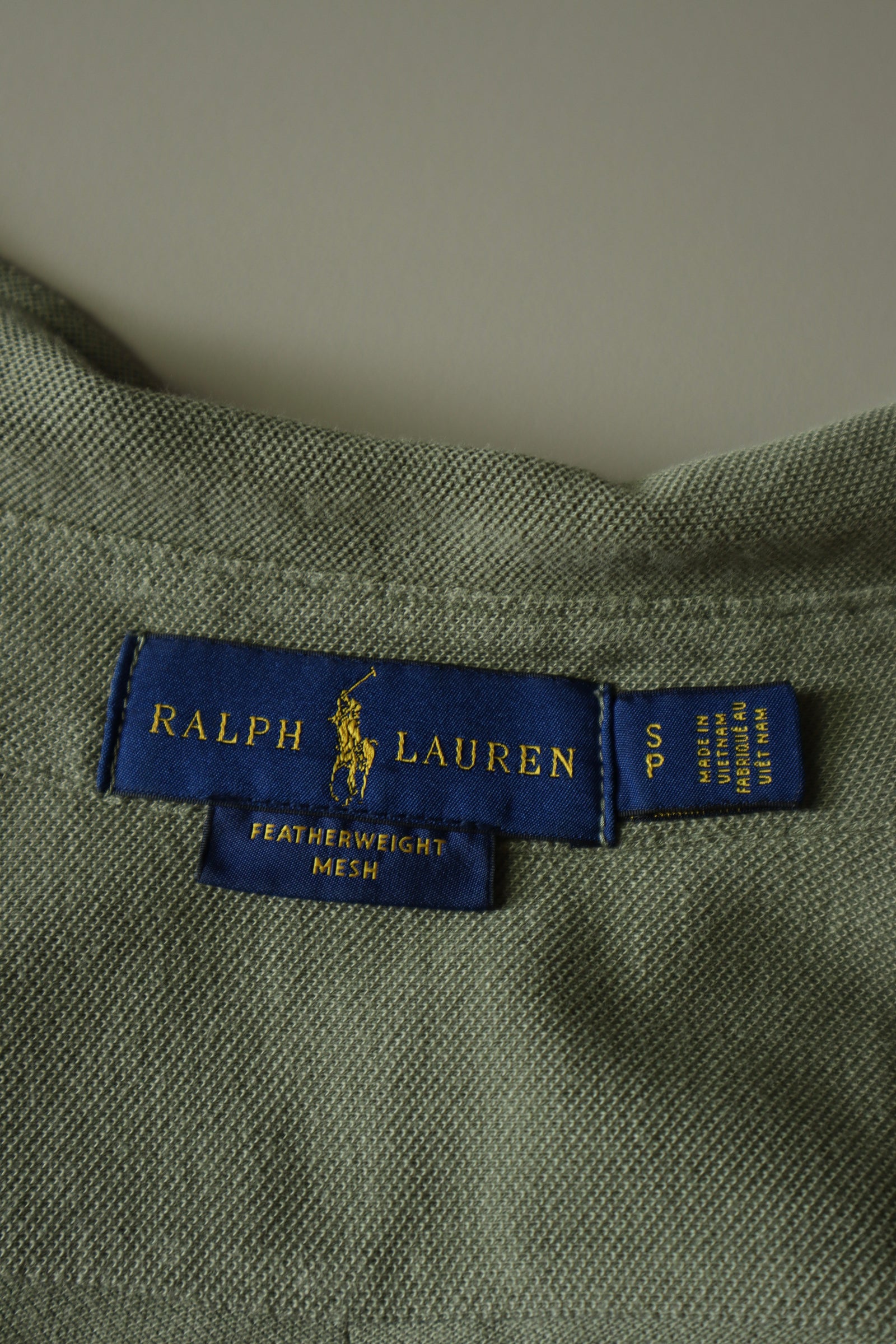 Ralph Lauren featherweight mesh overhemd - S