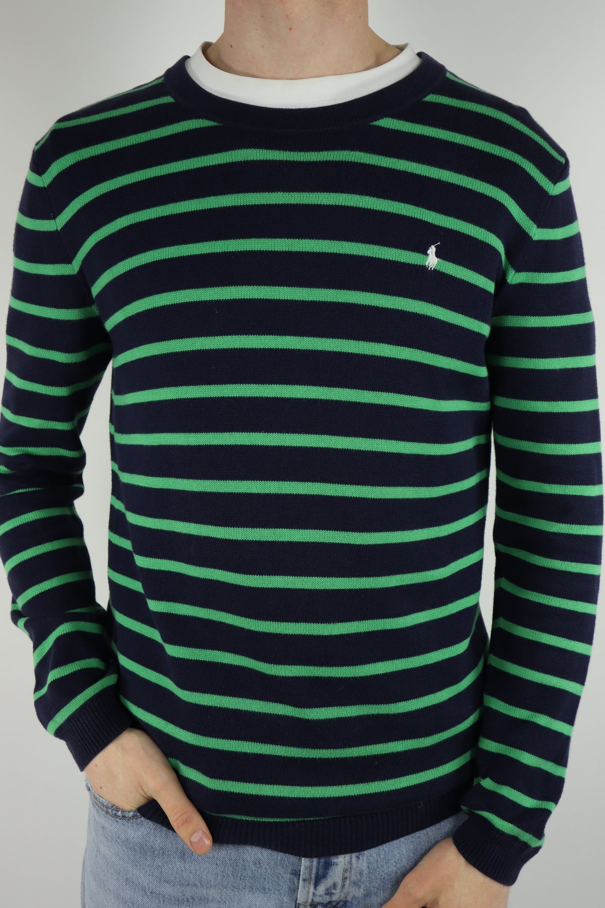 Ralph Lauren trui met ronde hals - S