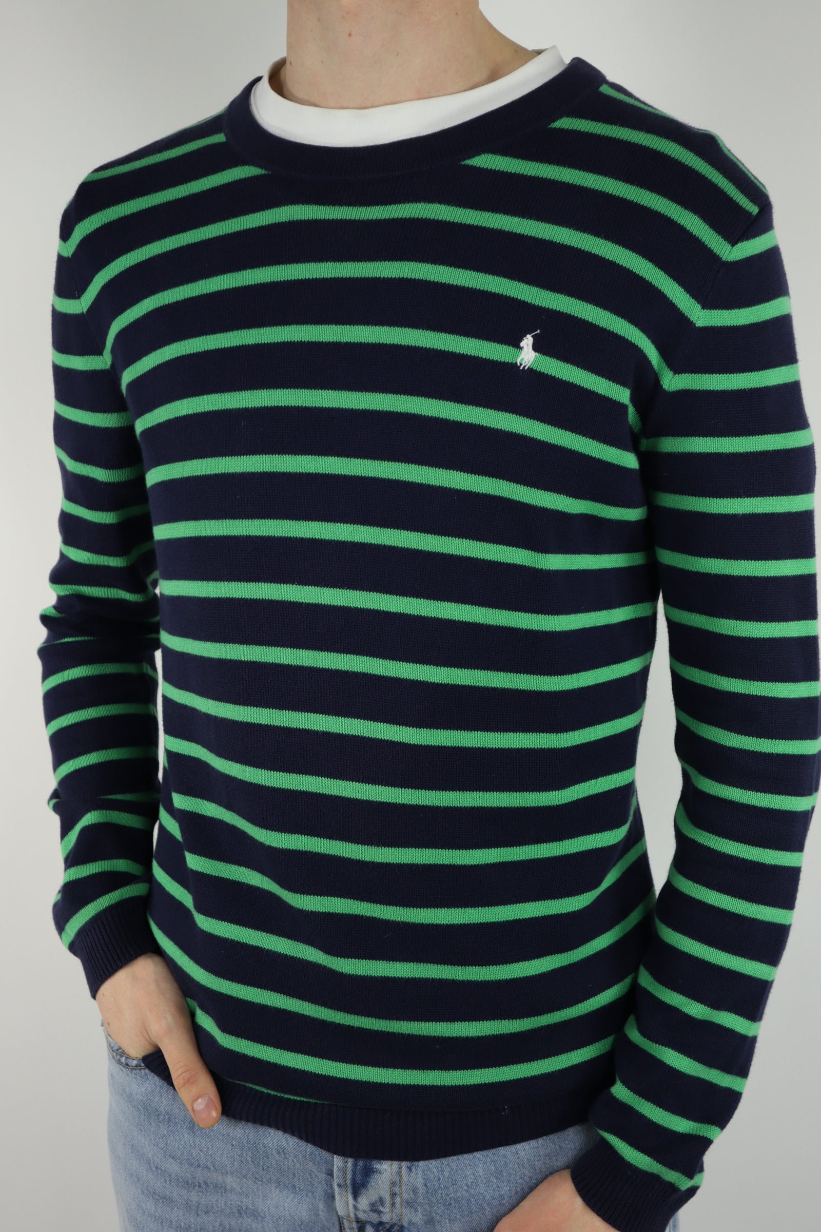 Ralph Lauren trui met ronde hals - S