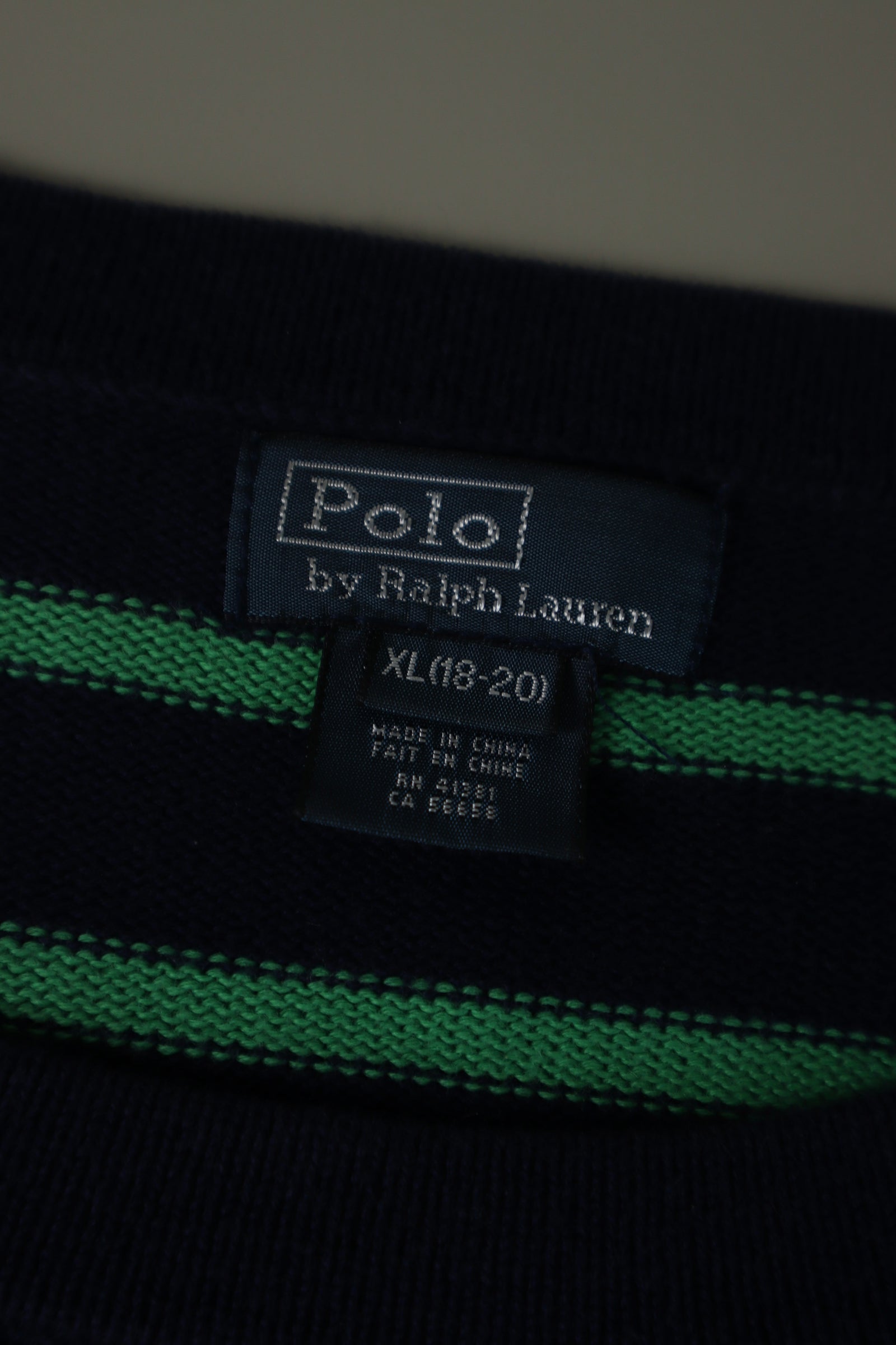 Ralph Lauren trui met ronde hals - S