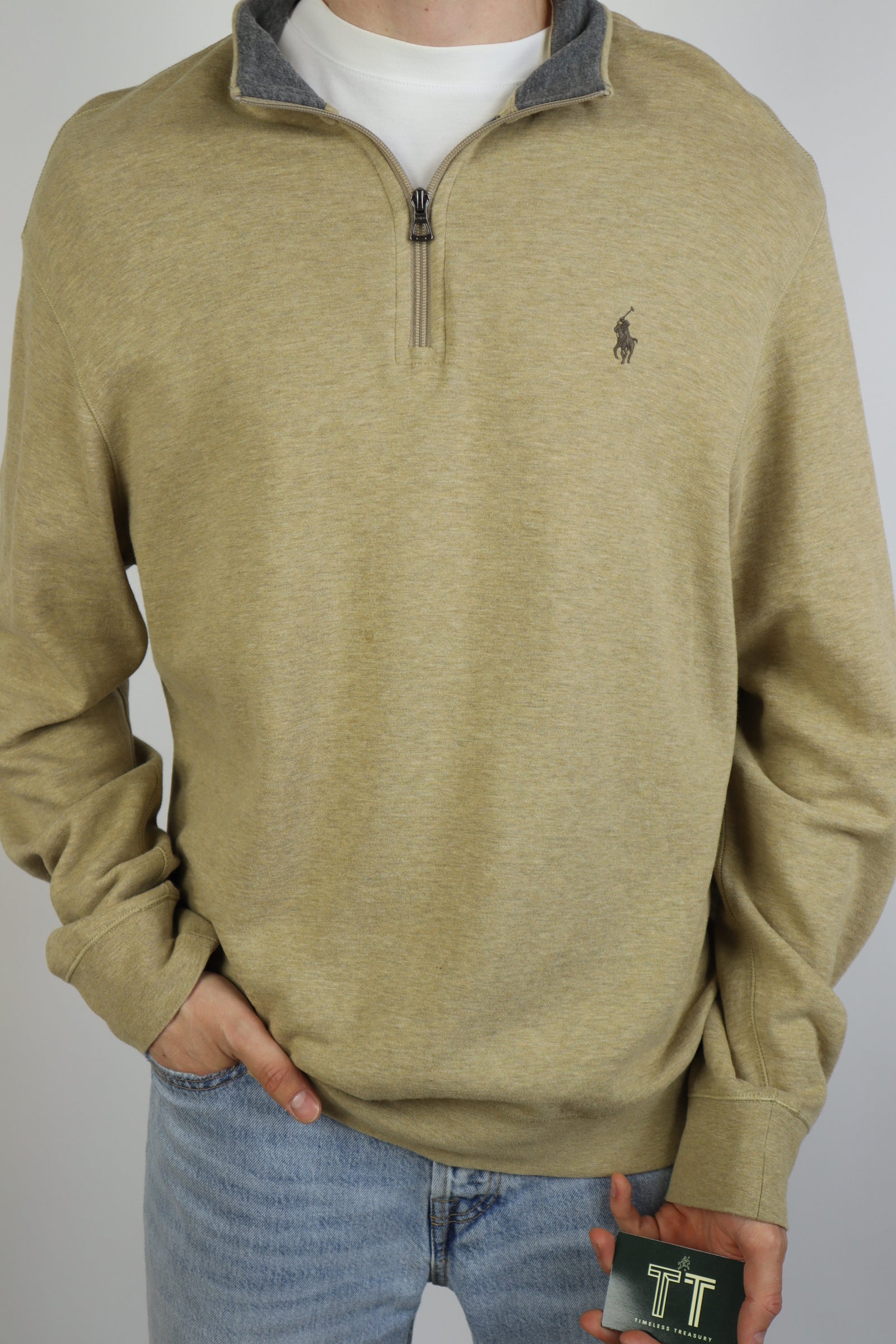 Ralph Lauren quarter zip - L