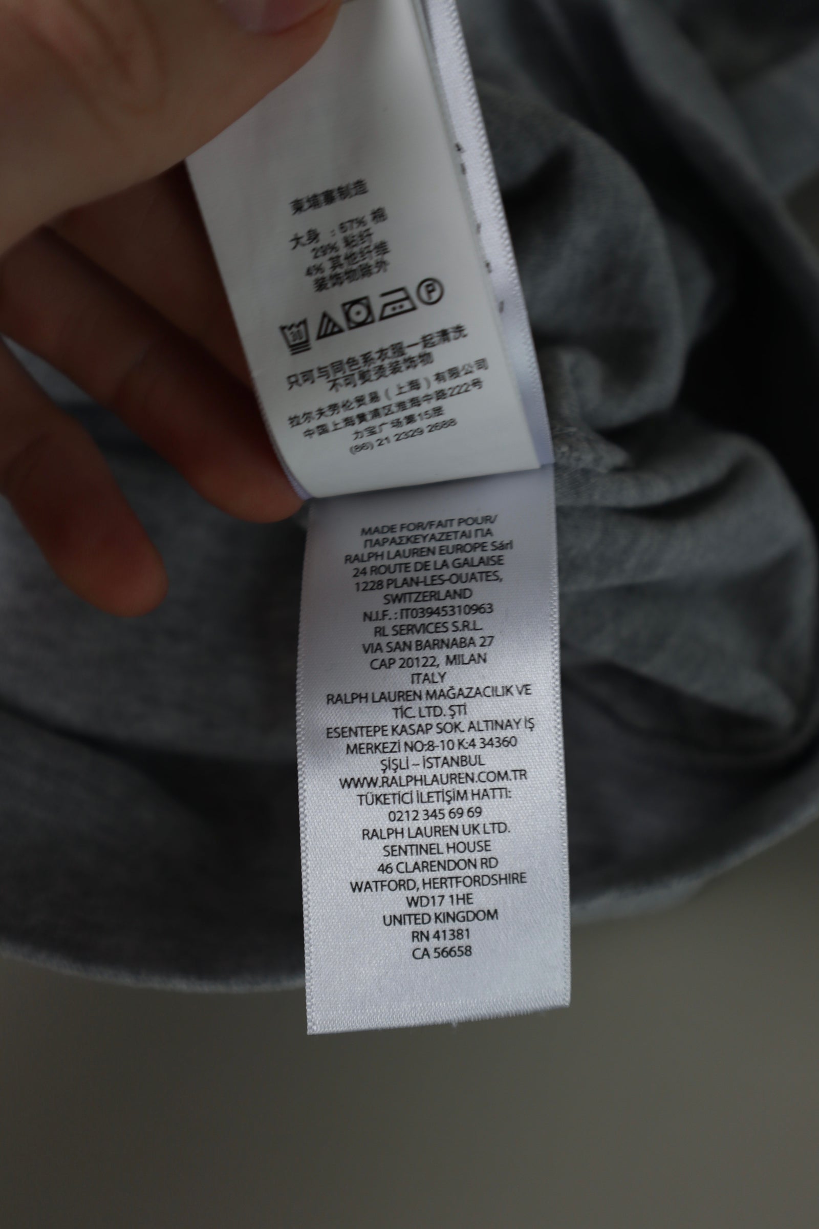 Ralph Lauren quarter zip - XS