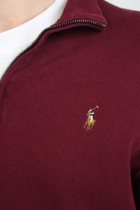 Ralph Lauren trui met kwart rits - L