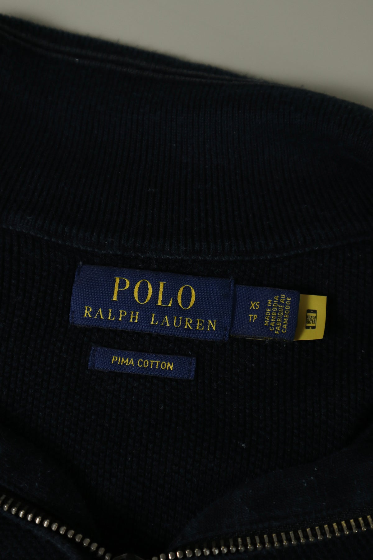 Ralph Lauren trui met kwart rits - XS