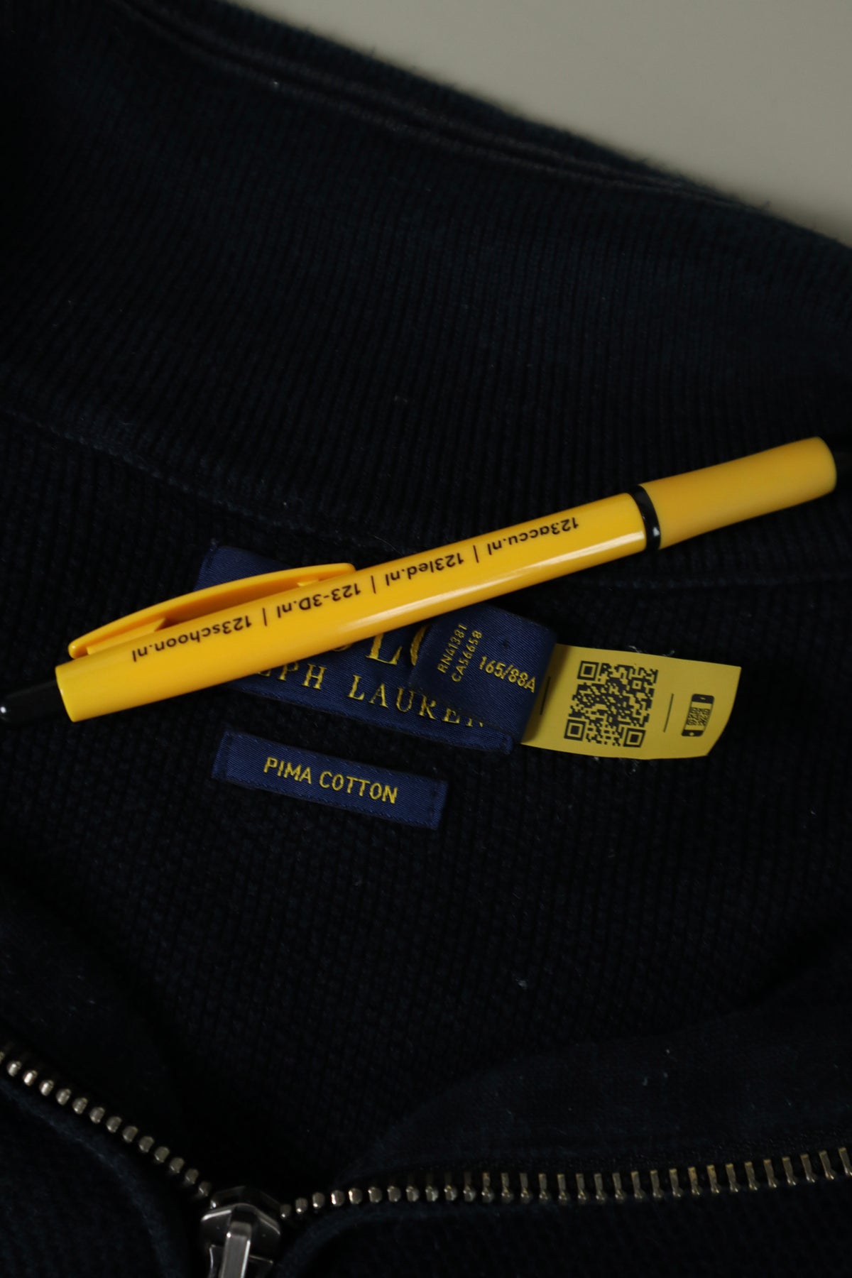 Ralph Lauren trui met kwart rits - XS