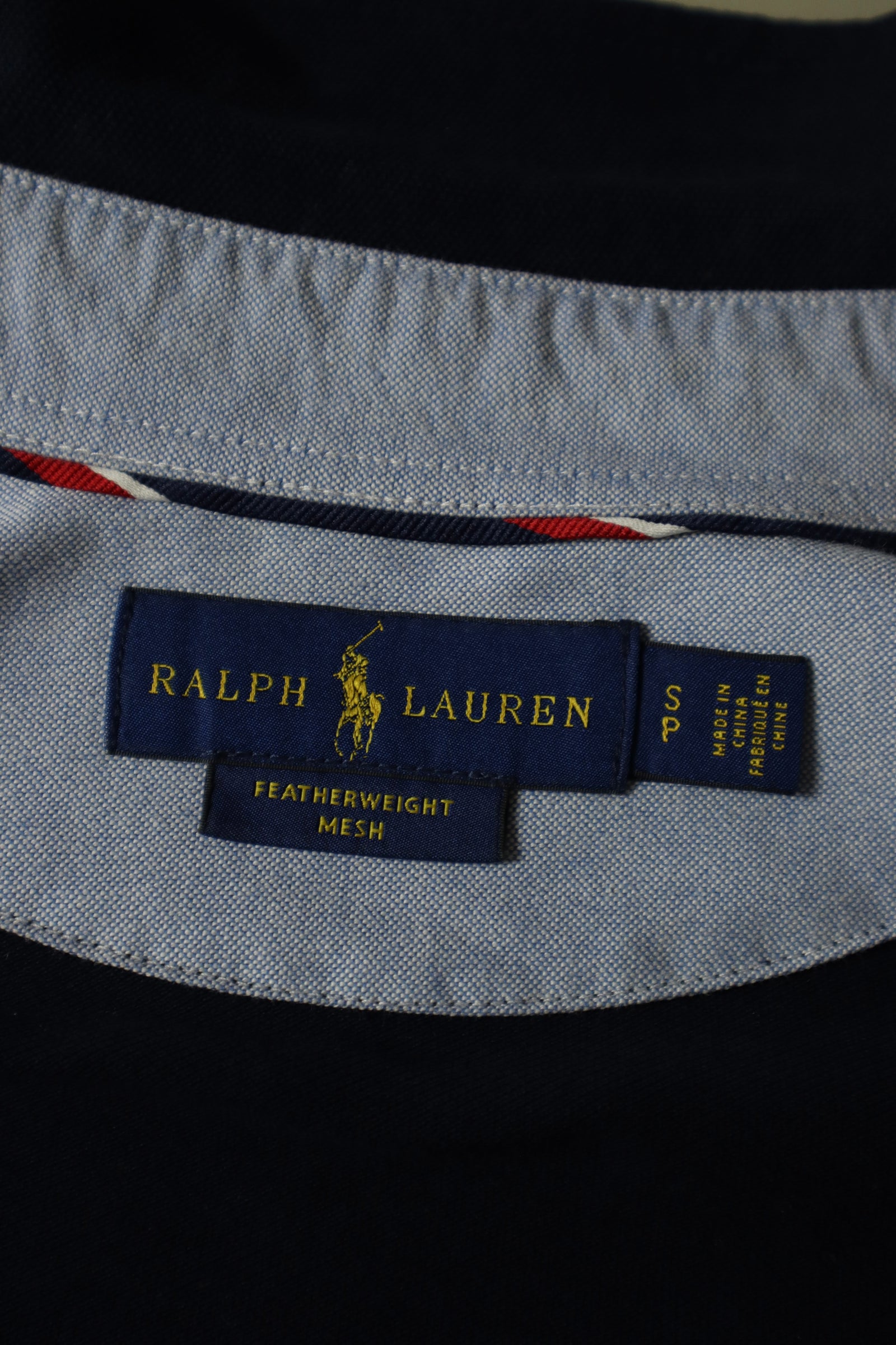Ralph Lauren featherweight mesh overhemd - S/M