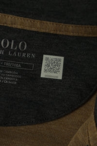 Ralph Lauren trui met kwart rits - L