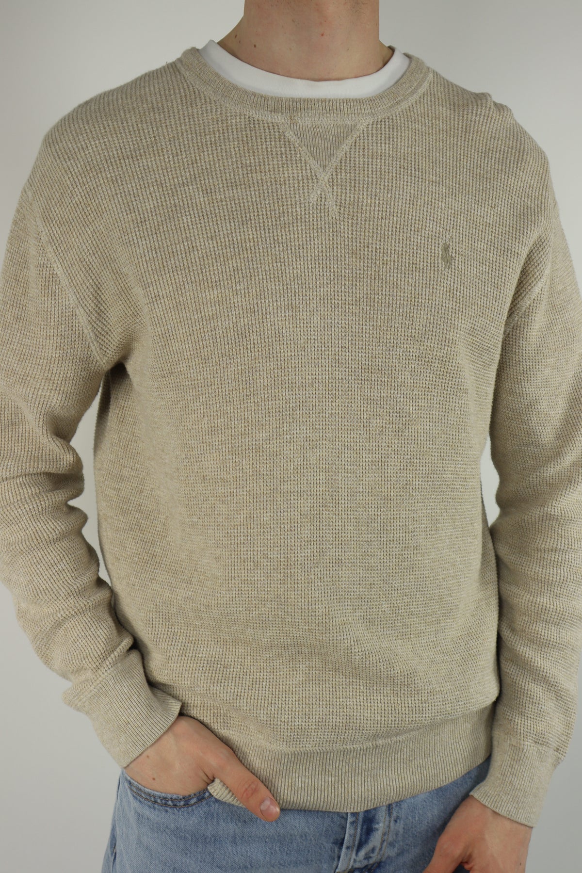 Ralph Lauren trui met ronde hals - S