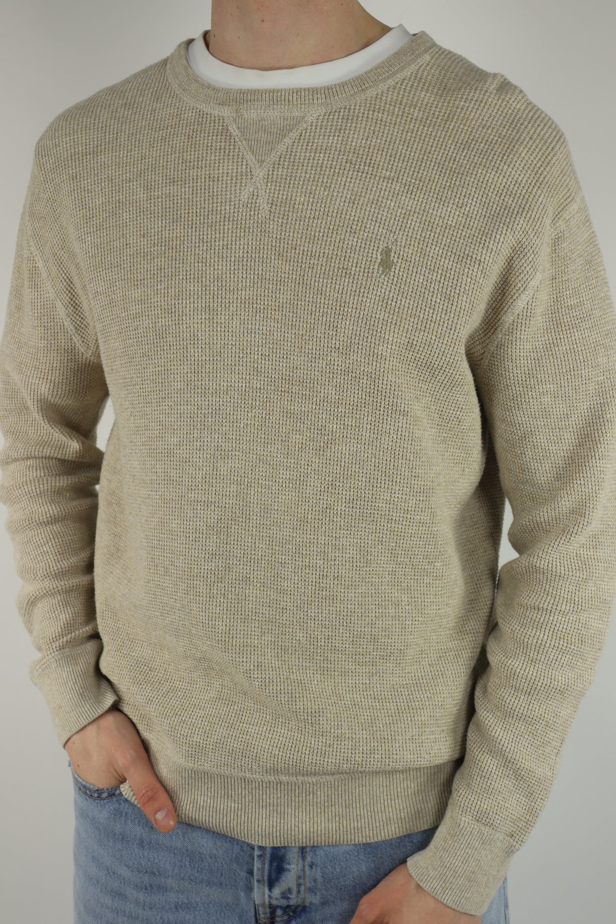 Ralph Lauren trui met ronde hals - S