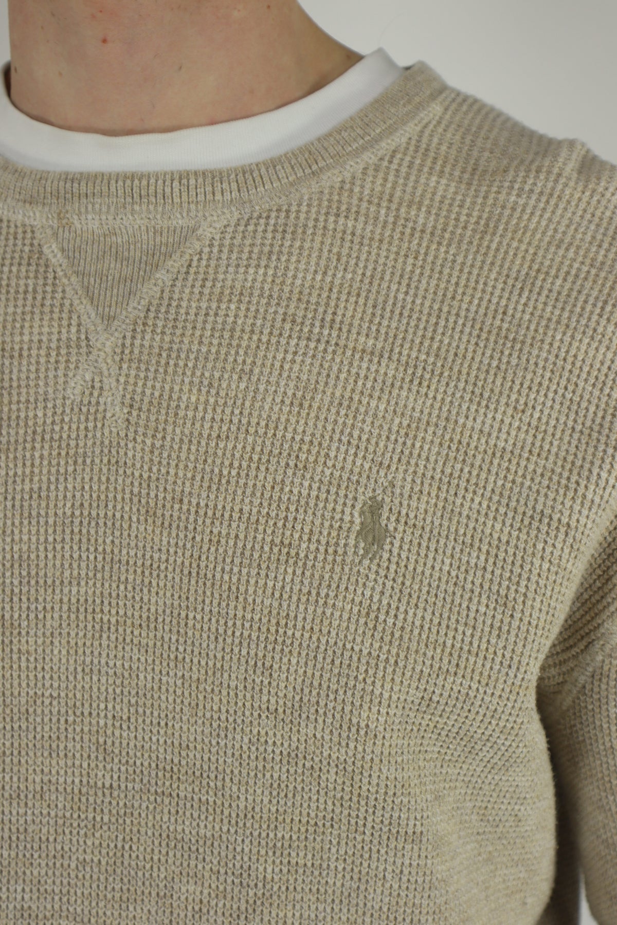 Ralph Lauren trui met ronde hals - S