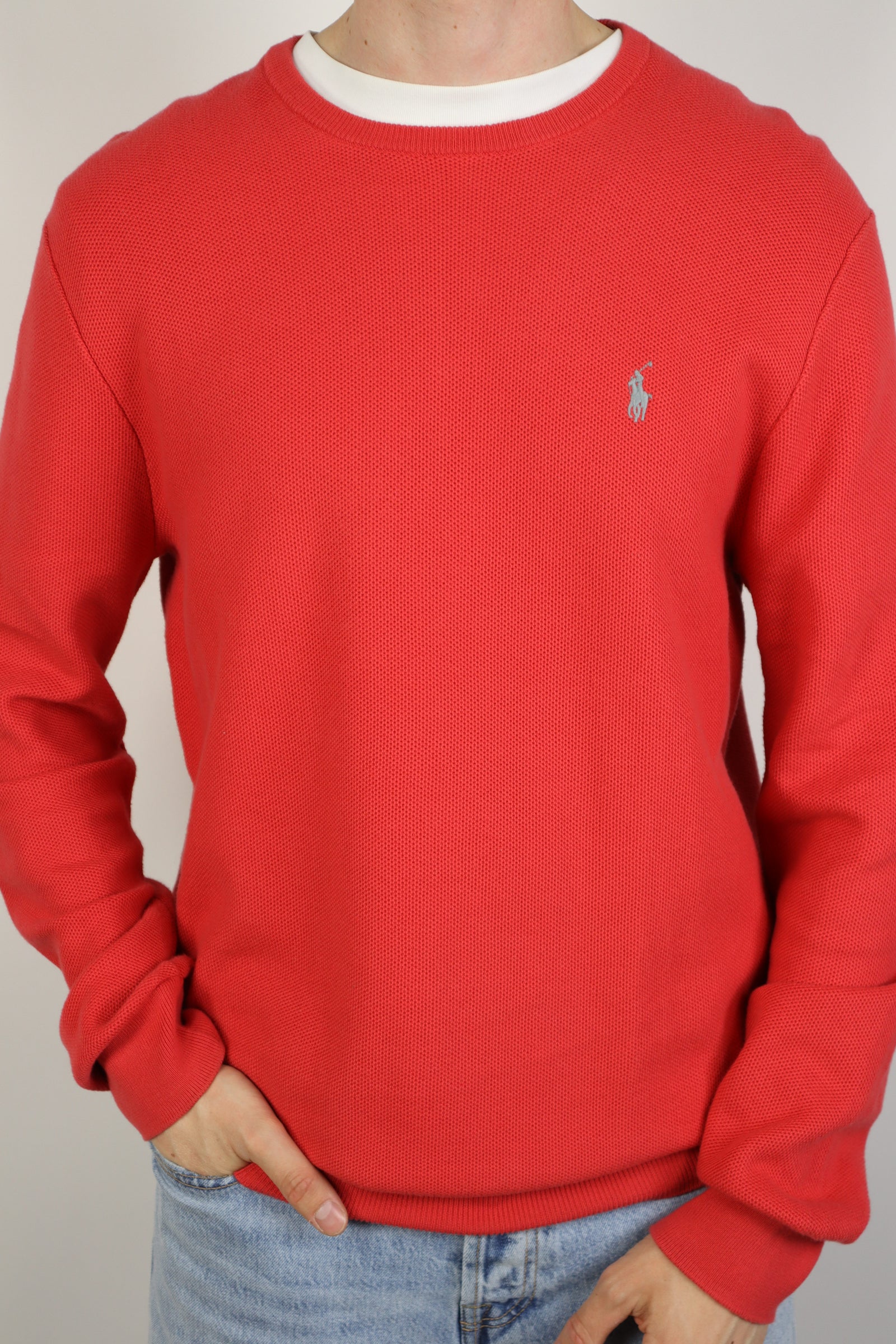 Ralph Lauren trui met ronde hals - M