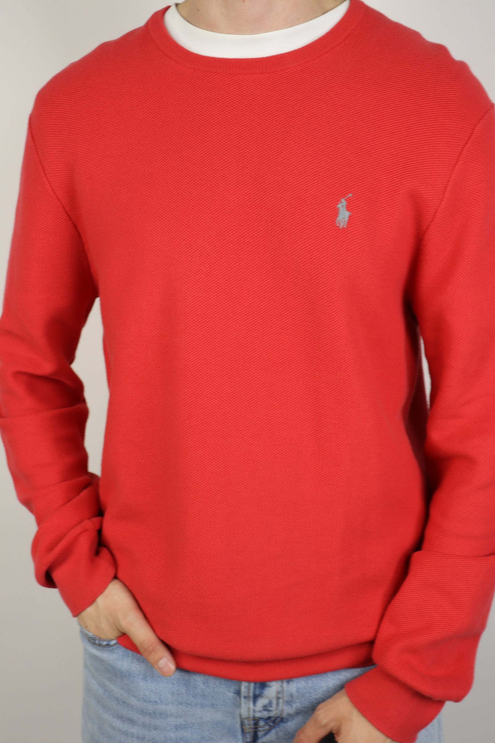 Ralph Lauren trui met ronde hals - M