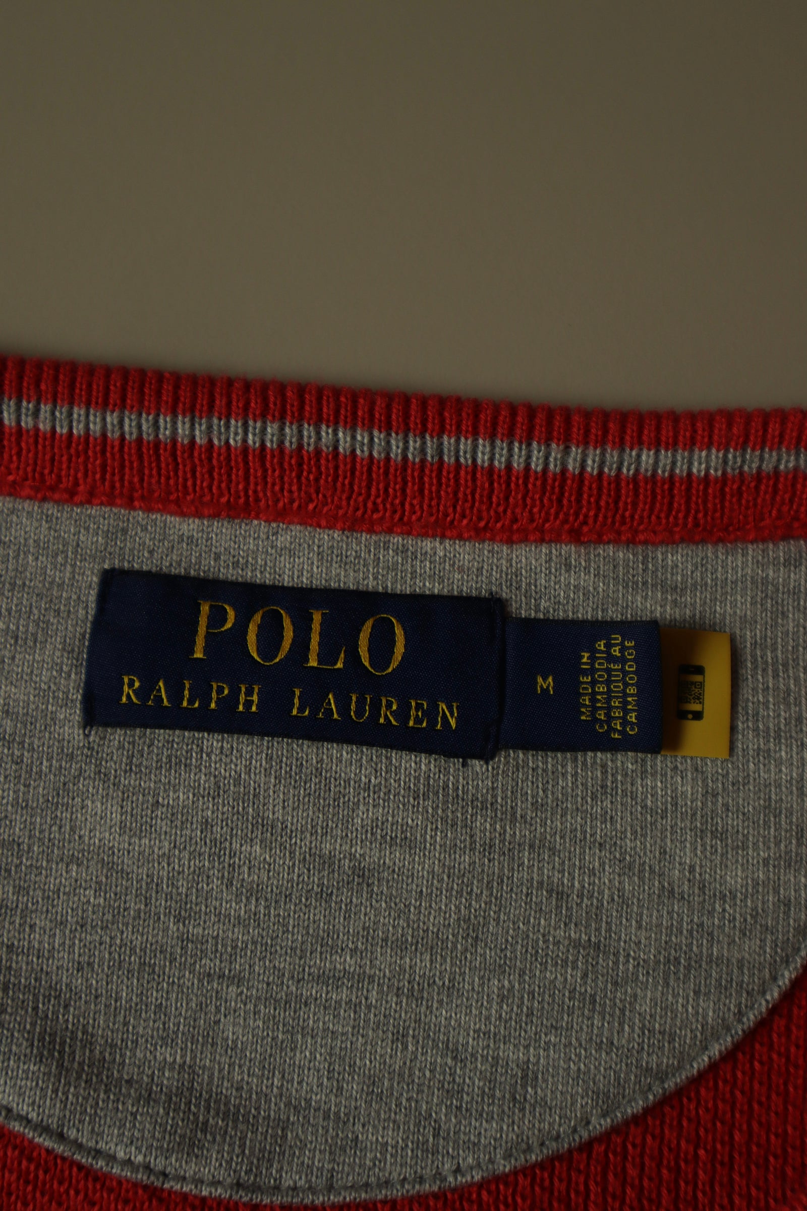 Ralph Lauren trui met ronde hals - M