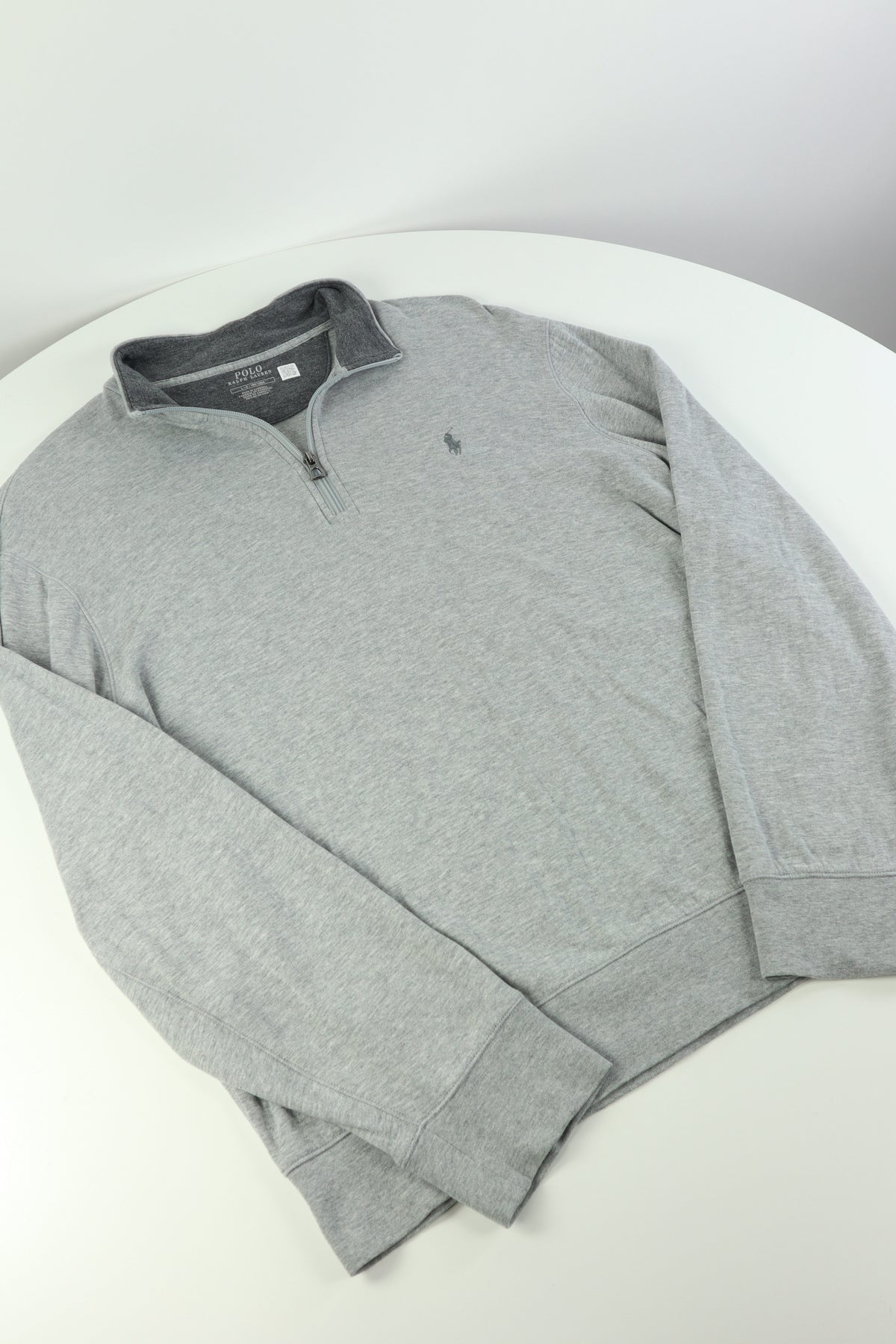 Ralph Lauren trui met kwart rits - L