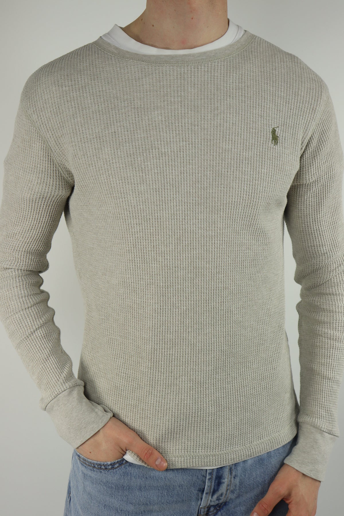 Ralph Lauren trui met ronde hals - S
