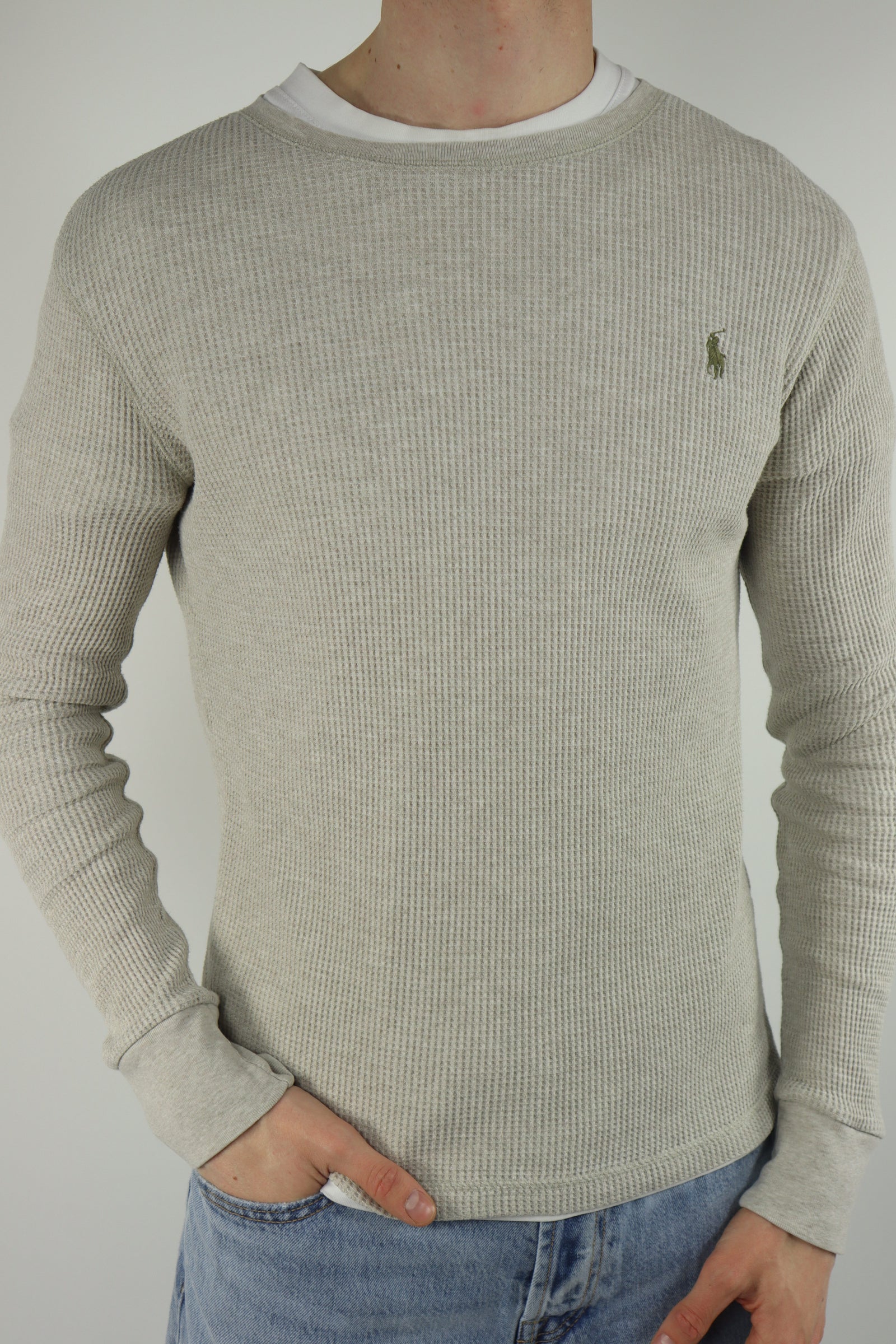 Ralph Lauren trui met ronde hals - S