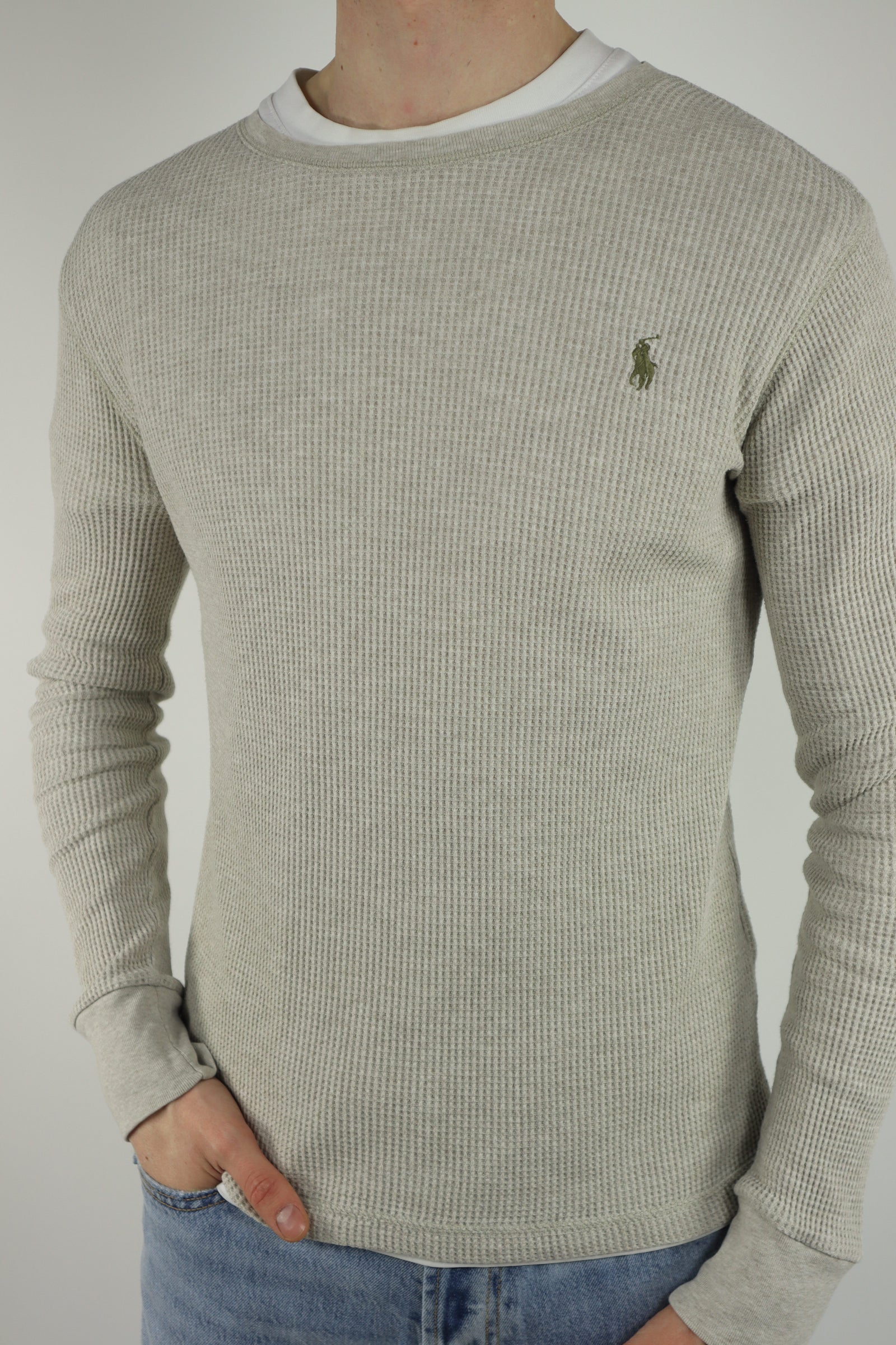 Ralph Lauren trui met ronde hals - S