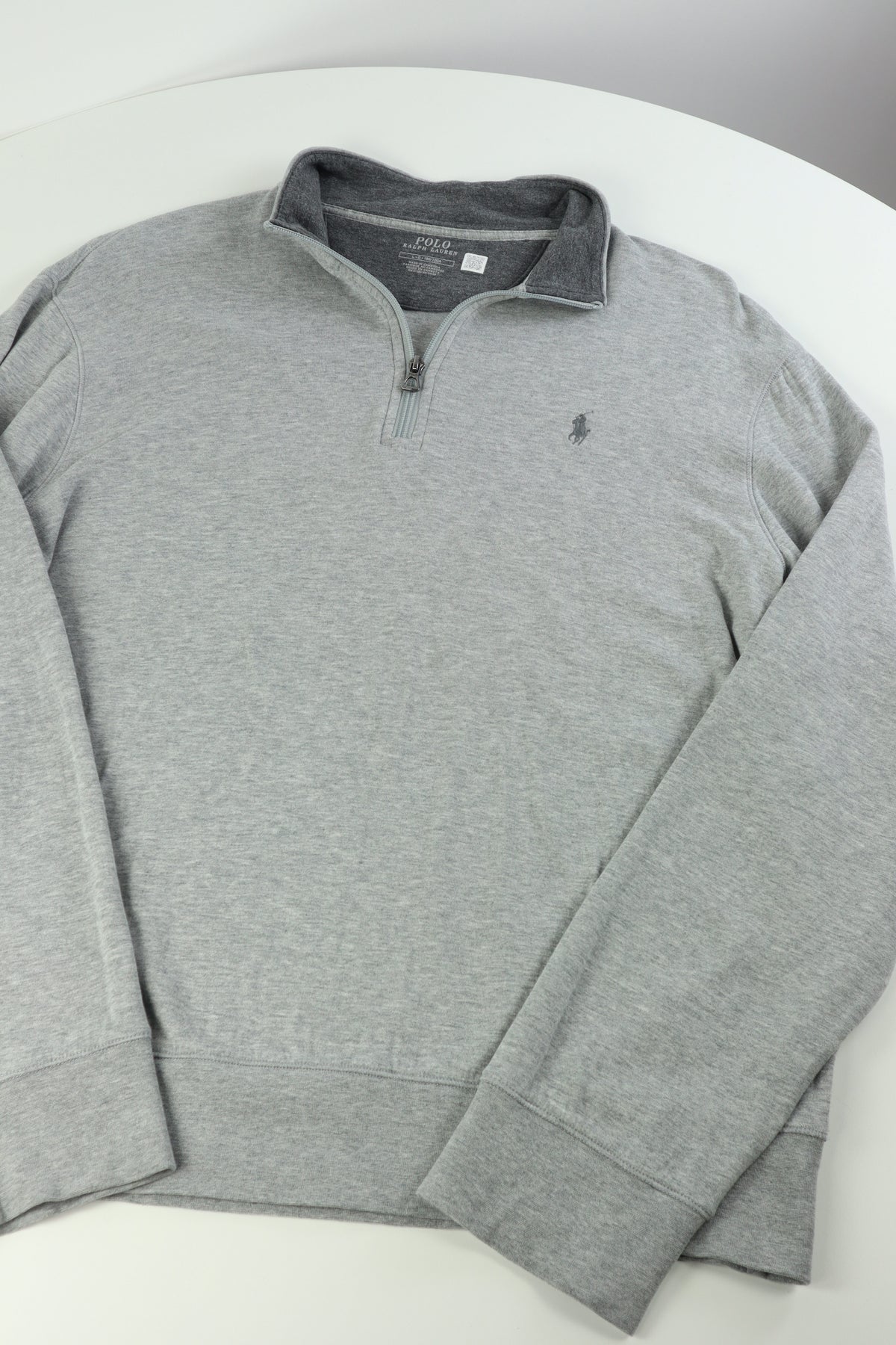 Ralph Lauren trui met kwart rits - L