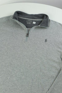 Ralph Lauren trui met kwart rits - L