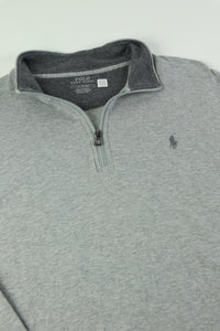 Ralph Lauren trui met kwart rits - L