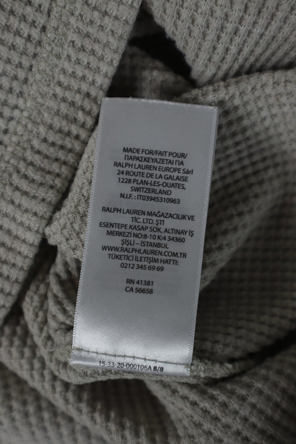 Ralph Lauren trui met ronde hals - S