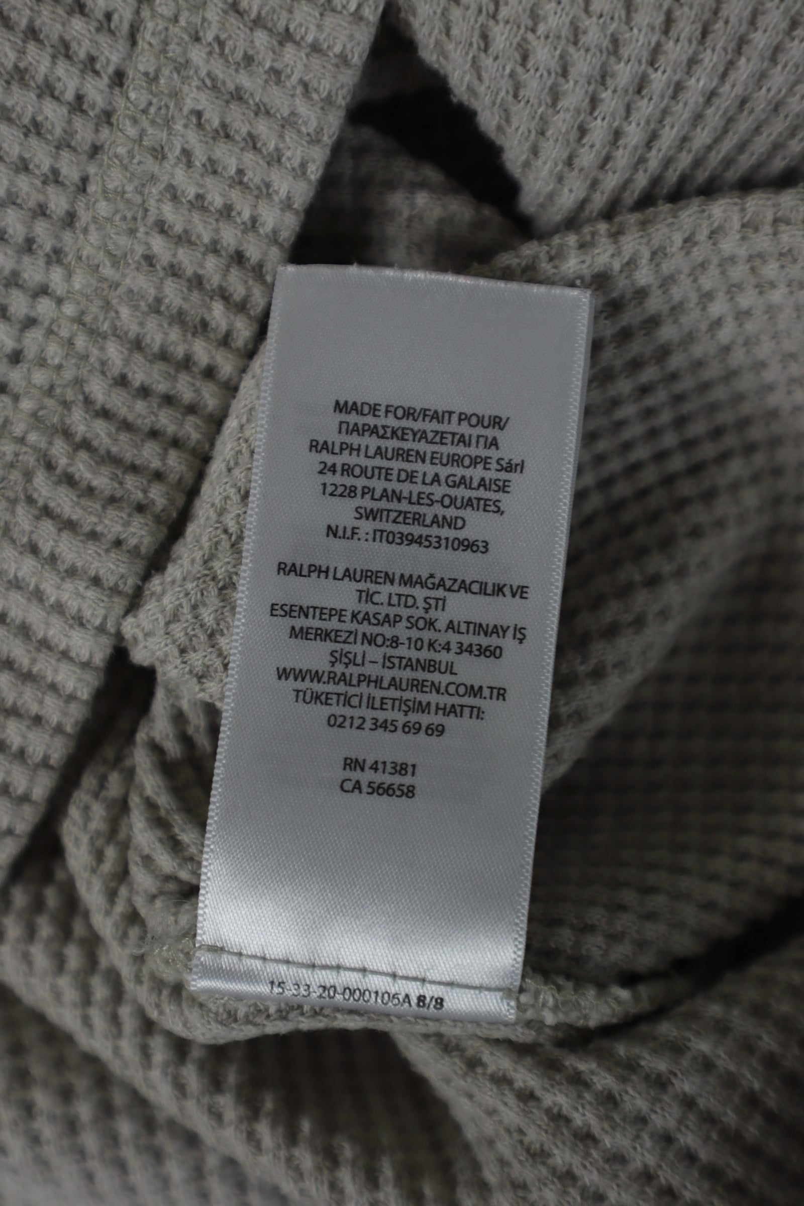 Ralph Lauren trui met ronde hals - S