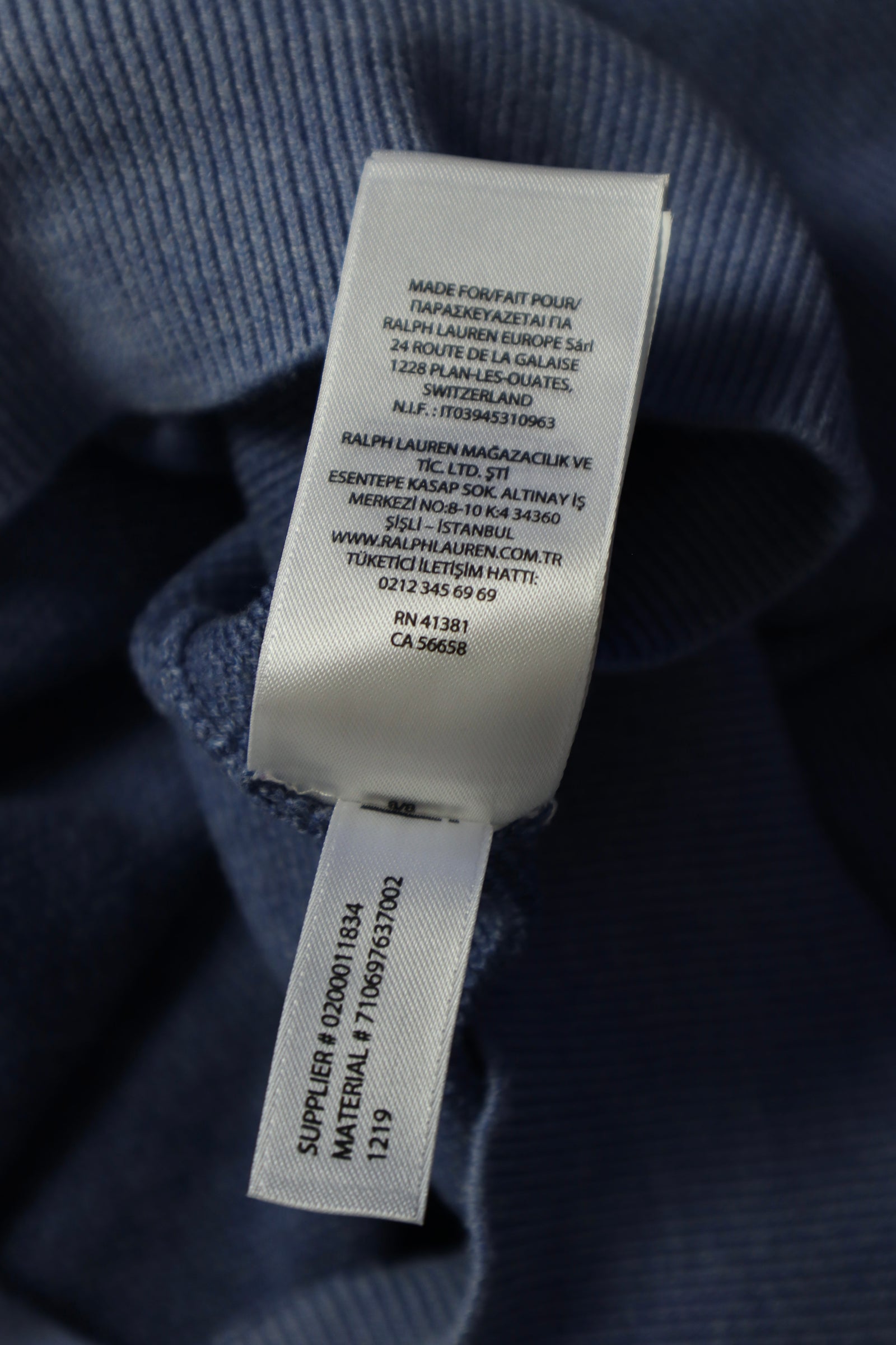 Ralph Lauren quarter zip - S/M