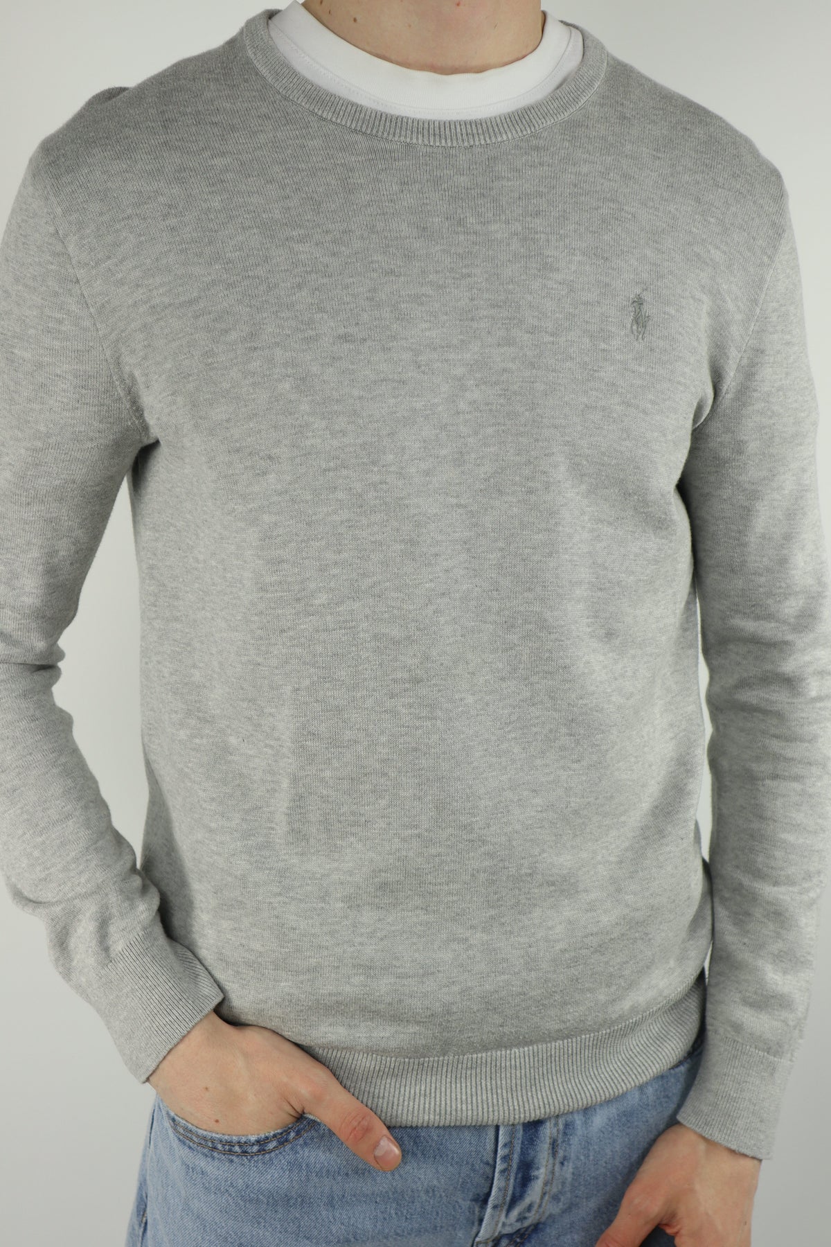Ralph Lauren trui met ronde hals - S