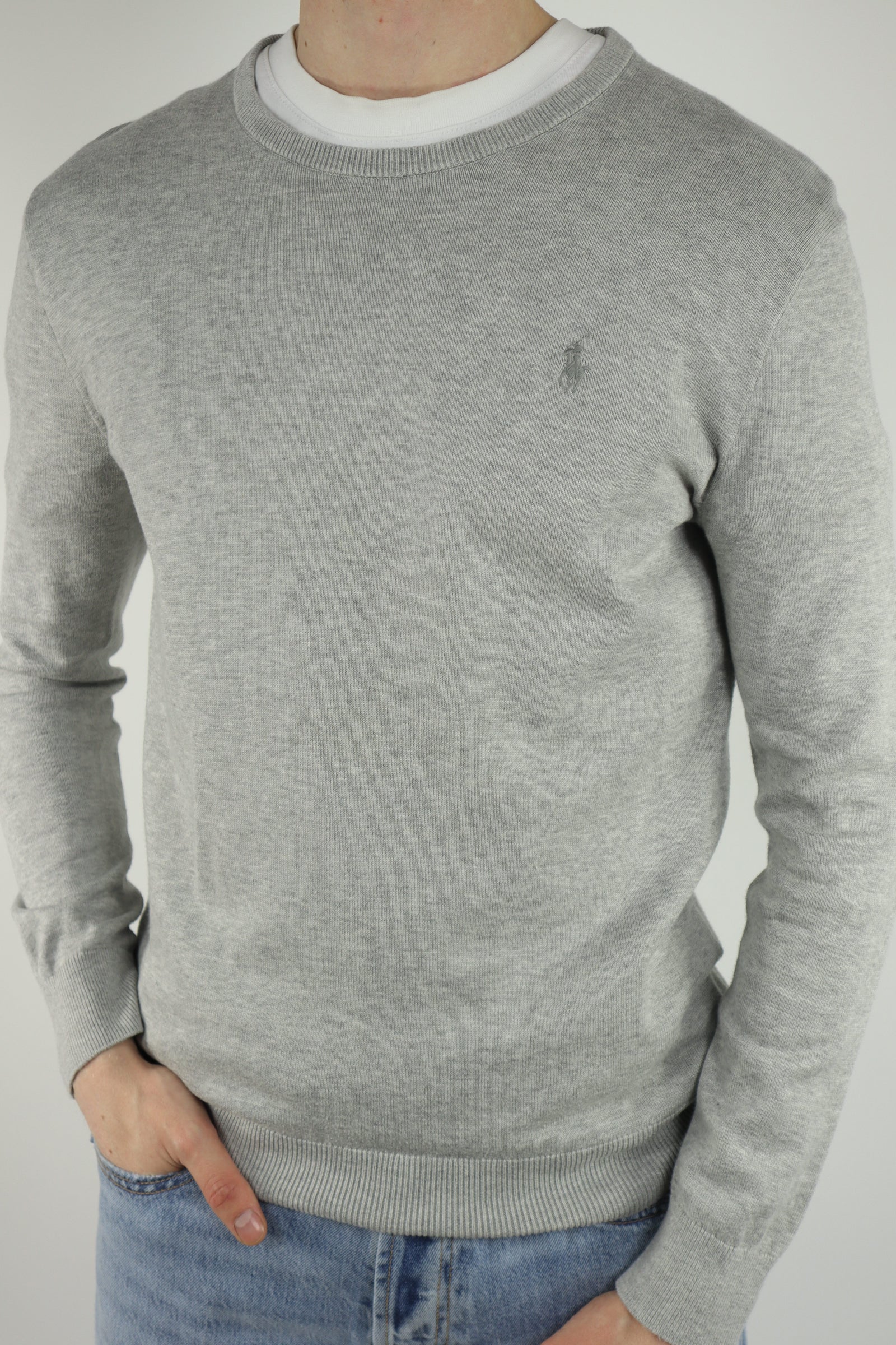 Ralph Lauren trui met ronde hals - S