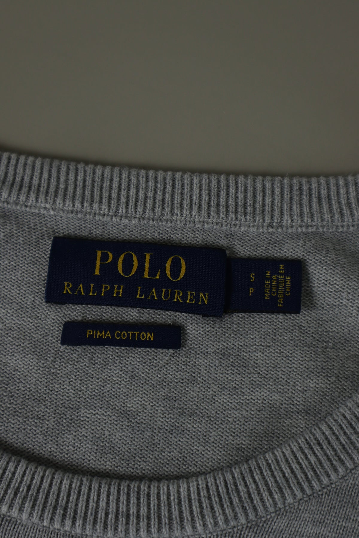Ralph Lauren trui met ronde hals - S