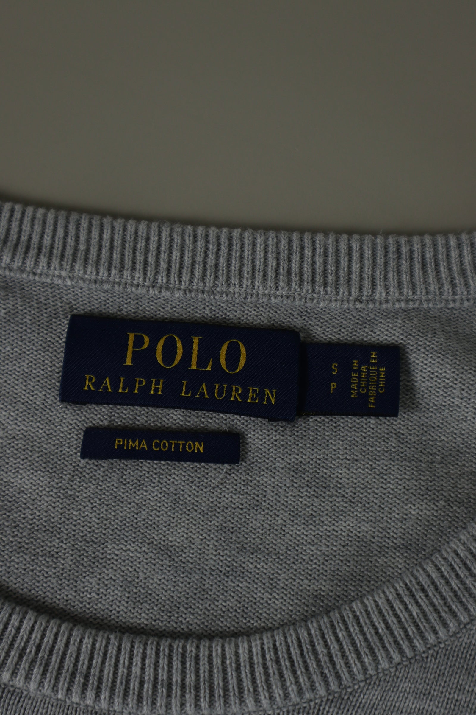 Ralph Lauren trui met ronde hals - S