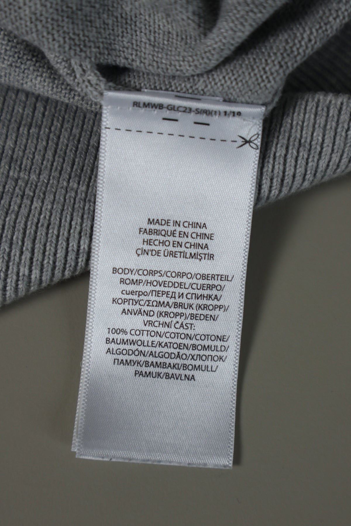 Ralph Lauren trui met ronde hals - S