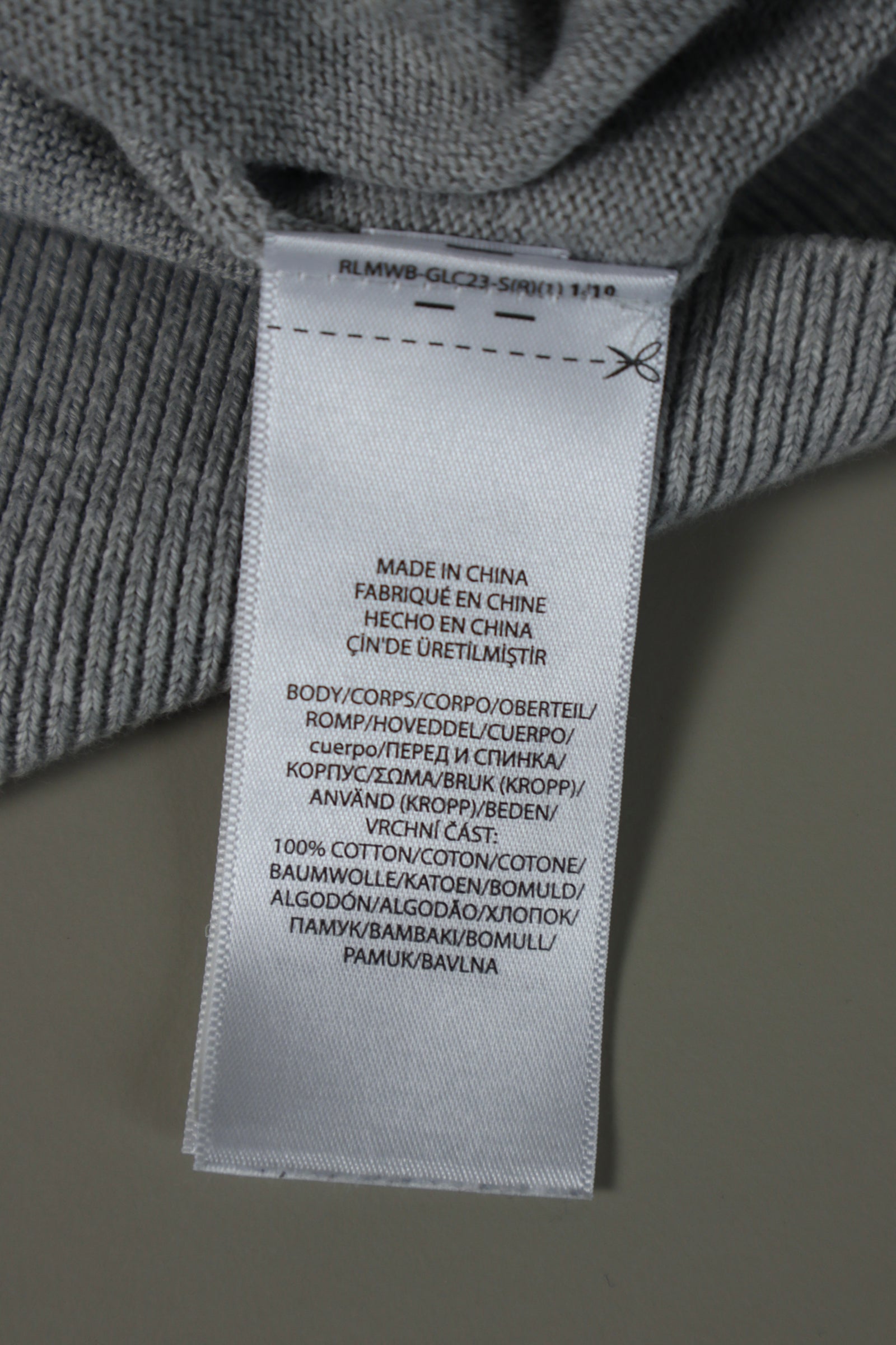 Ralph Lauren trui met ronde hals - S