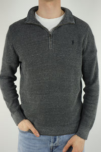 Ralph Lauren trui met kwart rits - M
