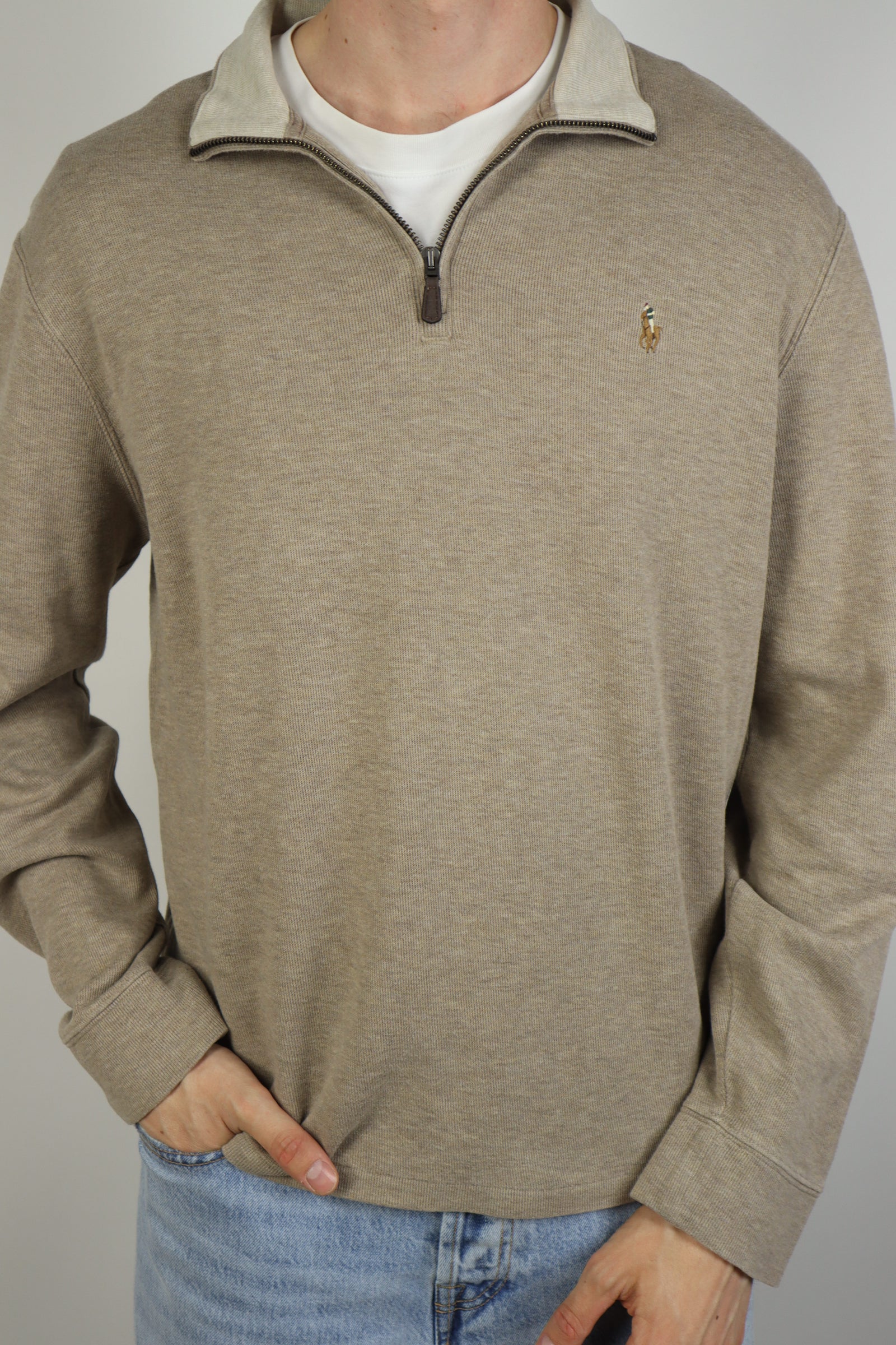 Ralph Lauren quarter zip - M