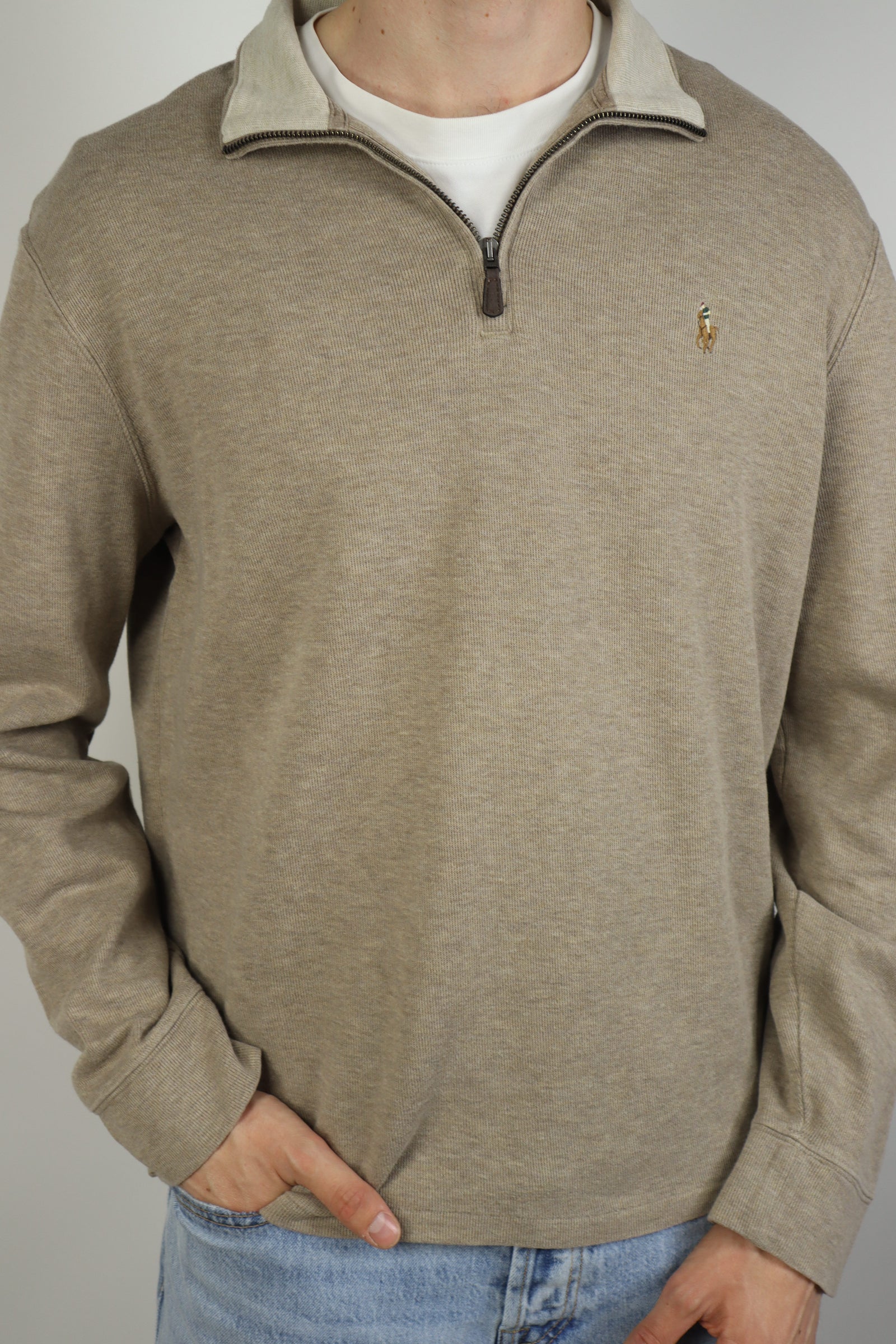 Ralph Lauren quarter zip - M