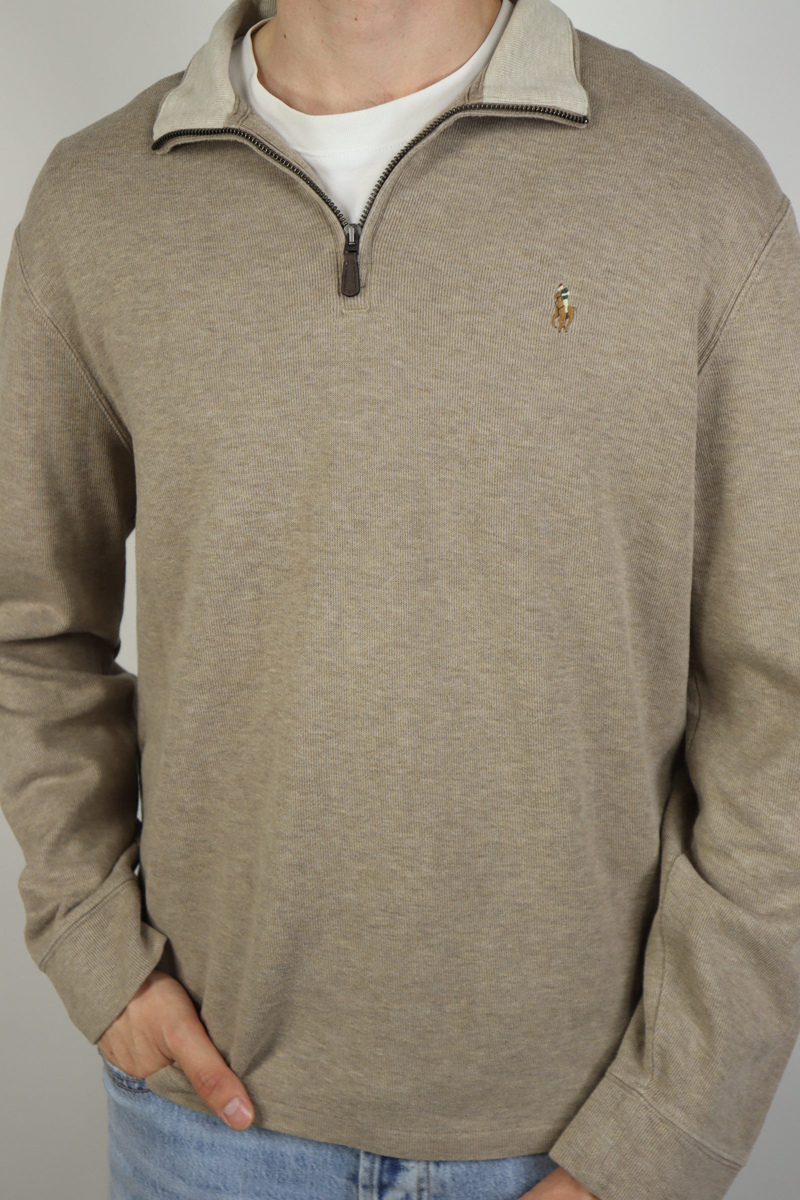 Ralph Lauren quarter zip - M