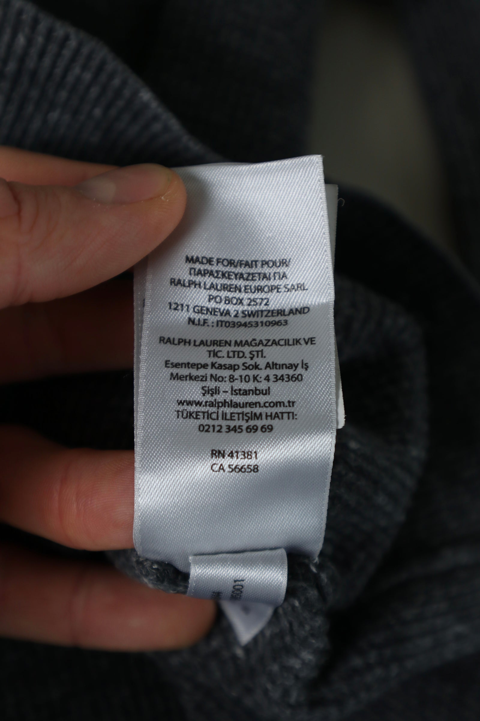 Ralph Lauren quarter zip - M