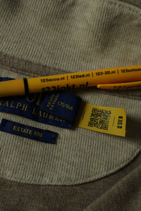 Ralph Lauren trui met kwart rits - M