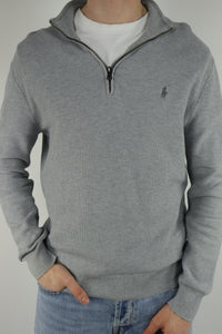 Ralph Lauren trui met kwart rits - S