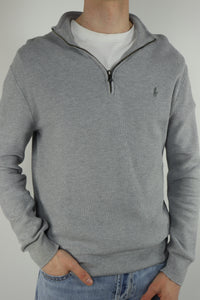 Ralph Lauren trui met kwart rits - S