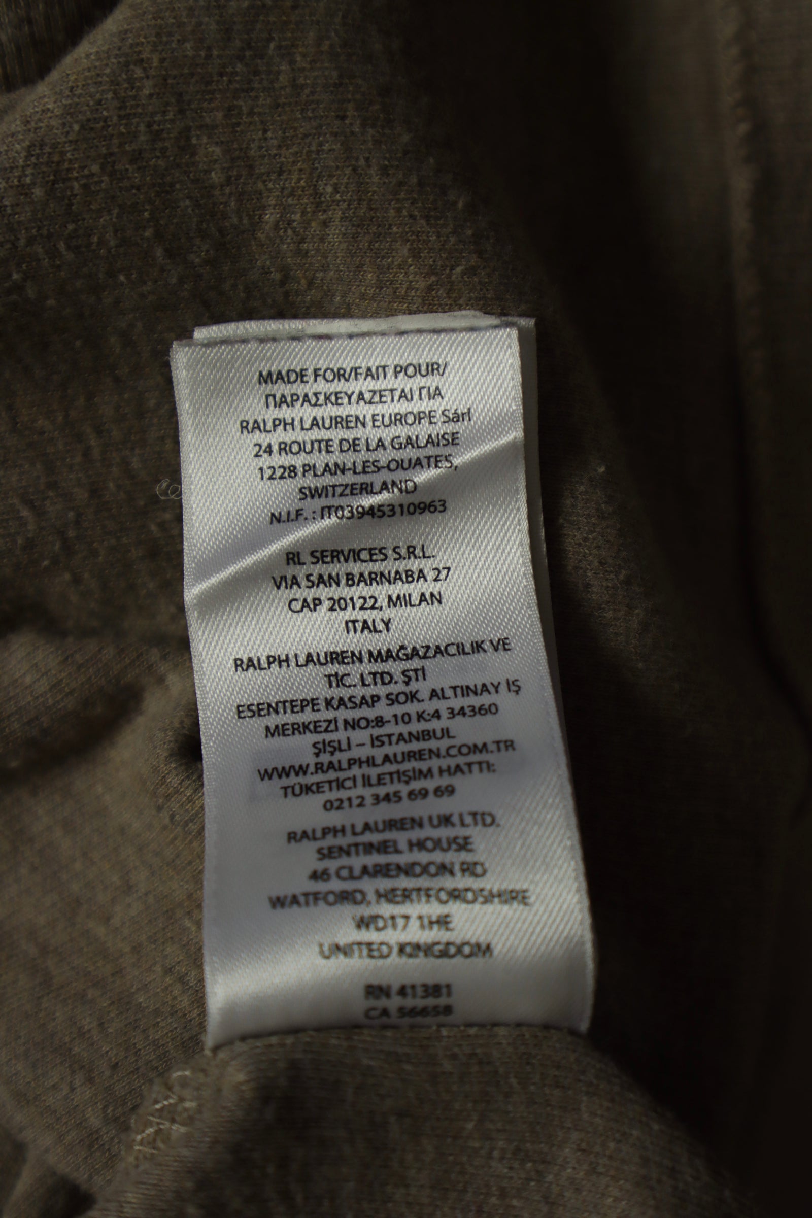 Ralph Lauren quarter zip - M