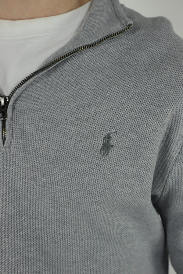 Ralph Lauren trui met kwart rits - S