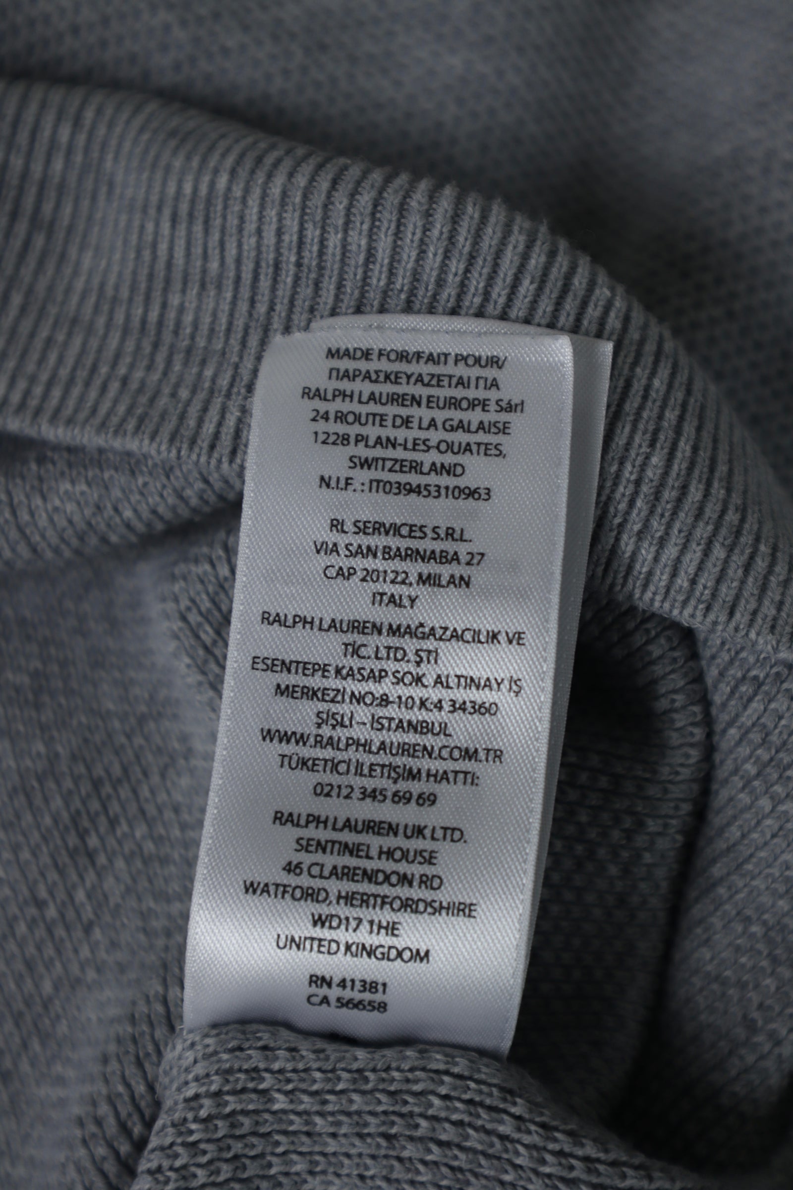 Ralph Lauren quarter zip - S