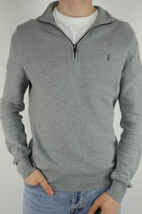 Ralph Lauren trui met kwart rits - S
