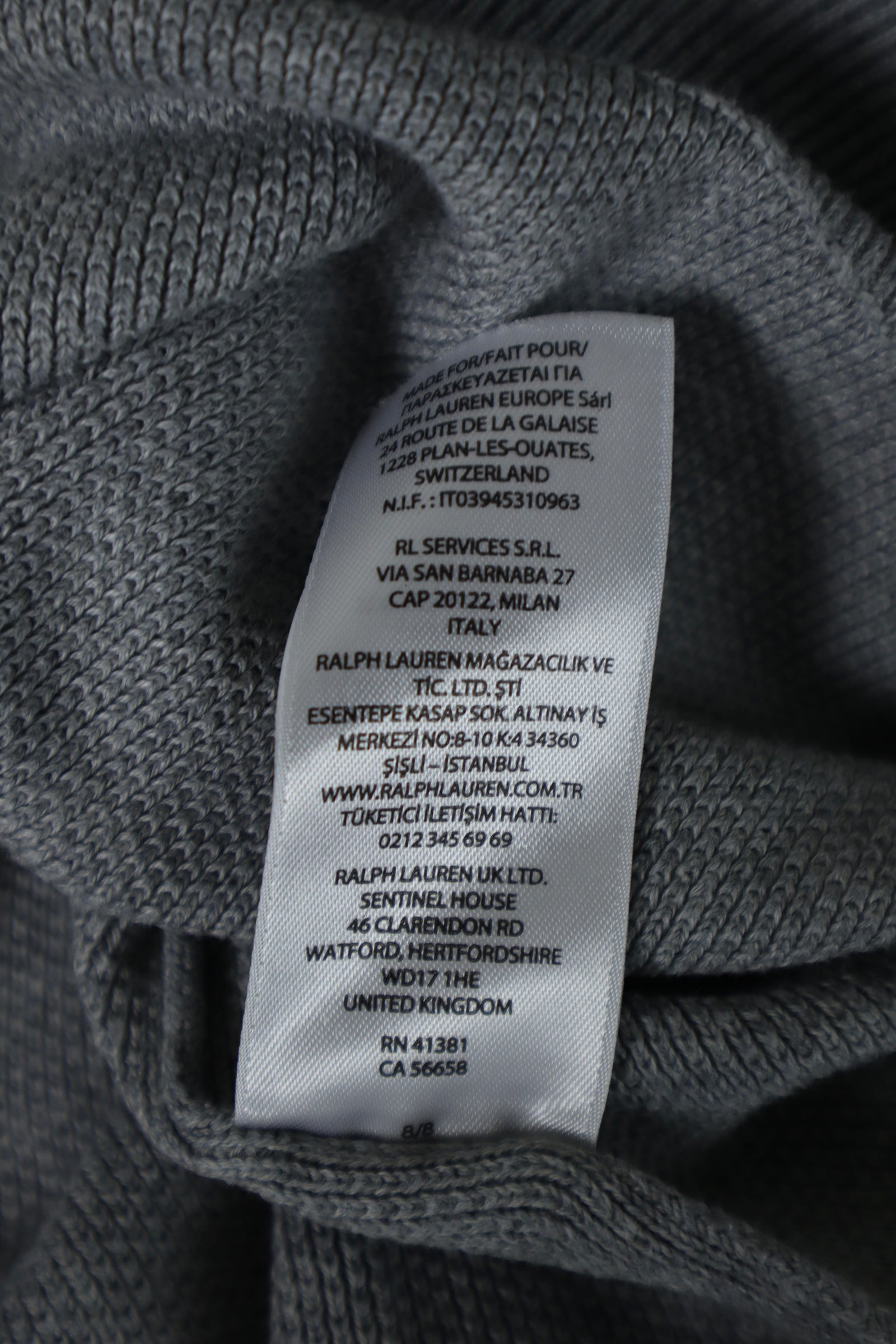 Ralph Lauren quarter zip - S